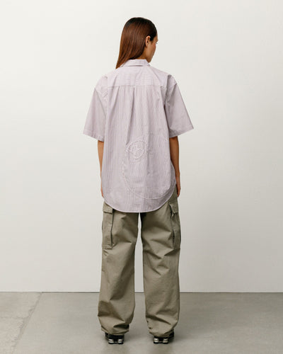 BOXY SS SHIRT 8 BALL STRIPE