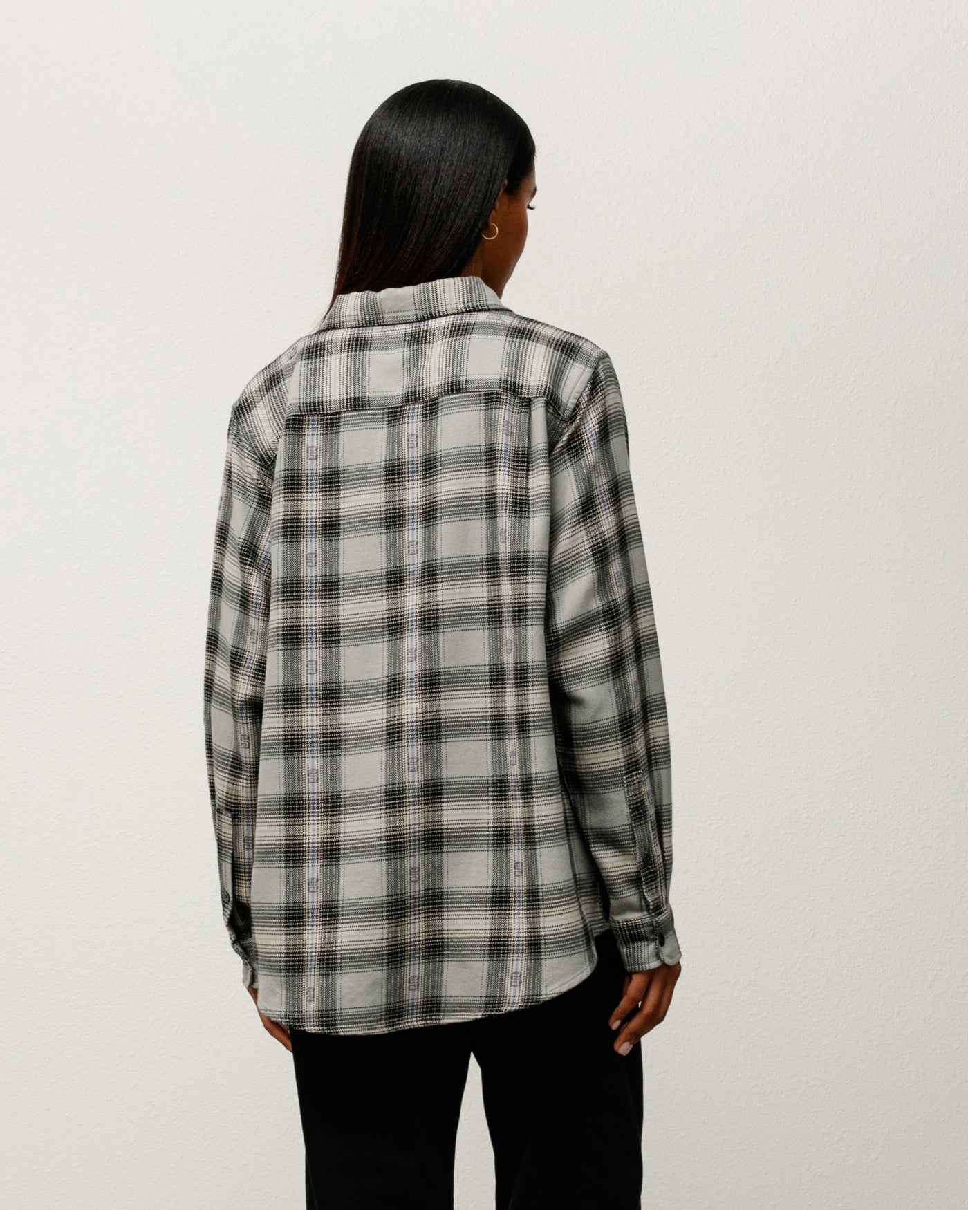 MOTIF PLAID SHIRT