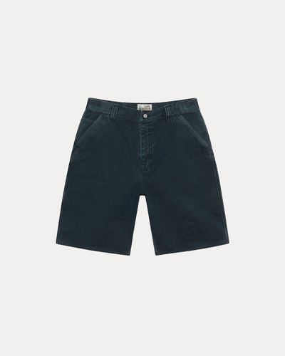 WASHED CANVAS WORK SHORT