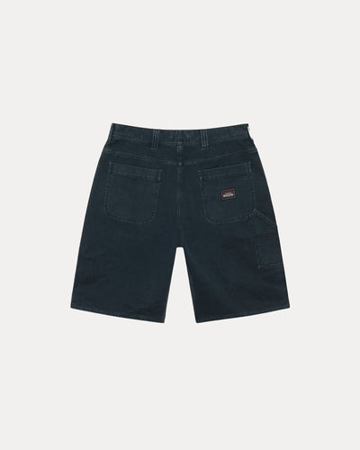 WASHED CANVAS WORK SHORT