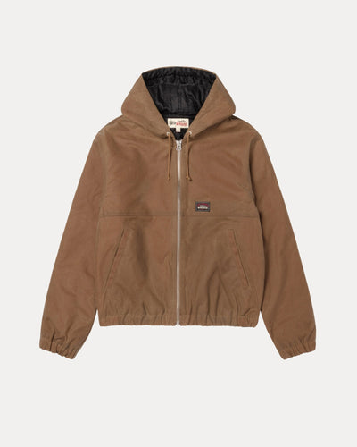 WAXED COTTON WORK JACKET