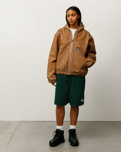 WAXED COTTON WORK JACKET