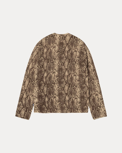 PYTHON KNIT CREW