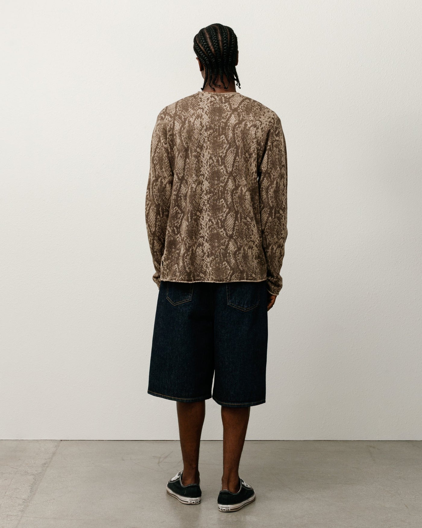 PYTHON KNIT CREW