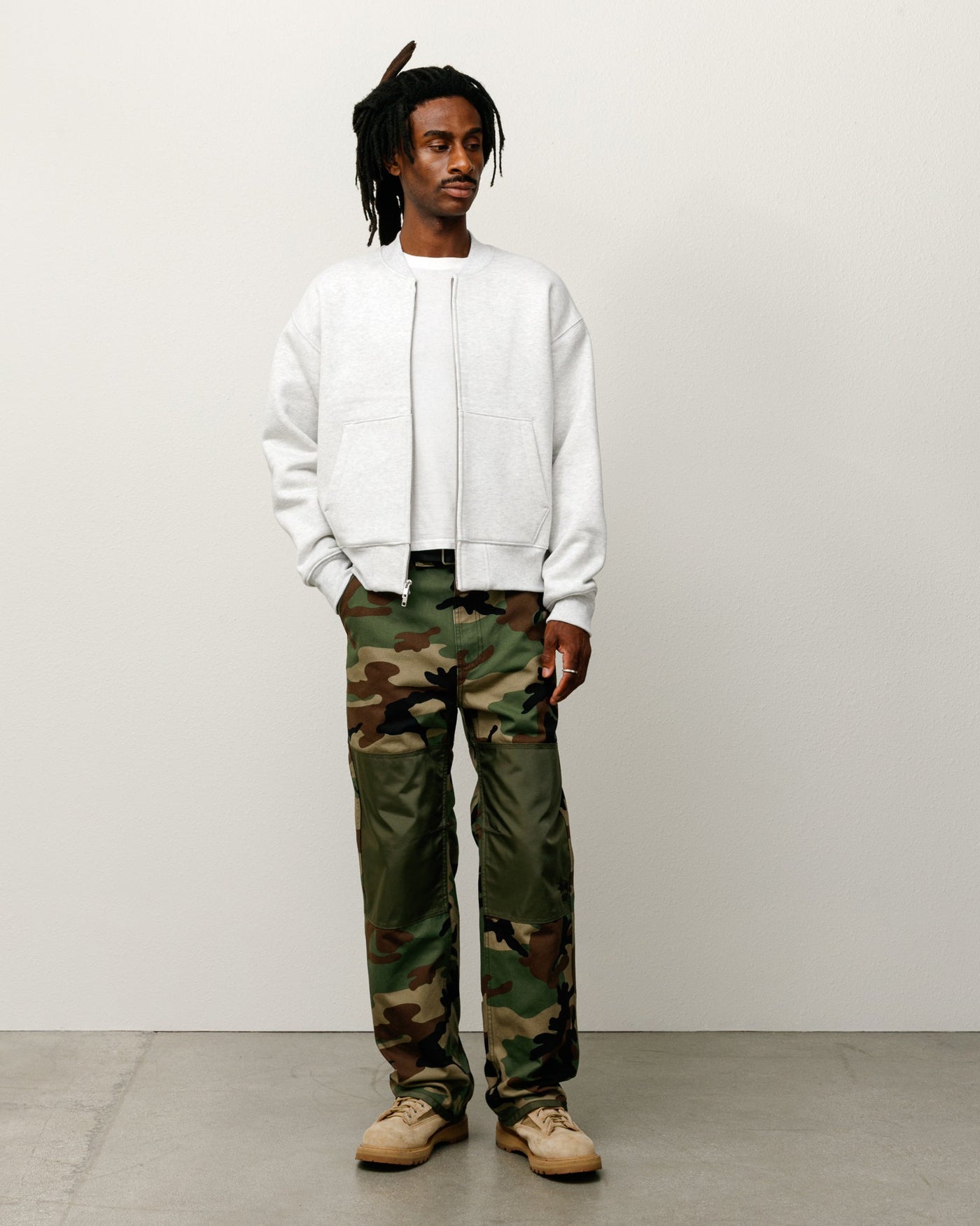 THERMAL LINED FLEECE BOMBER