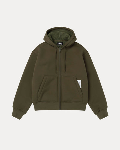 BONDED SHERPA HOODIE