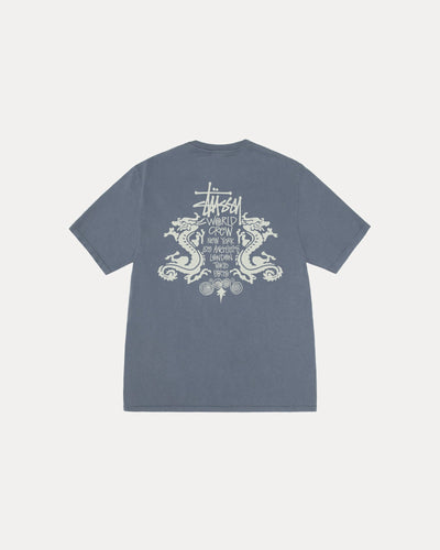 DOUBLE DRAGON TEE PIGMENT DYED
