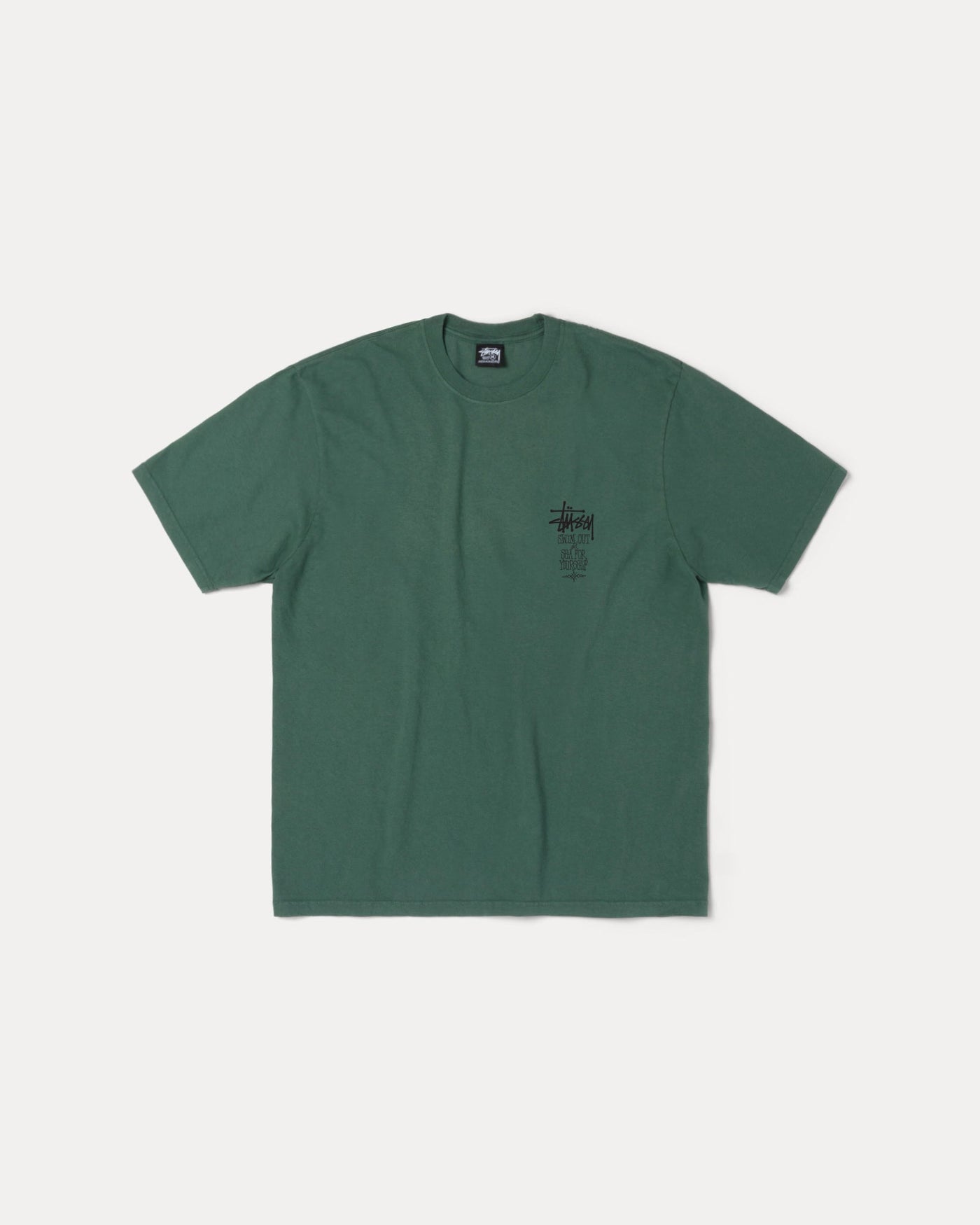 SWIM OUT TEE PIGMENT DYED