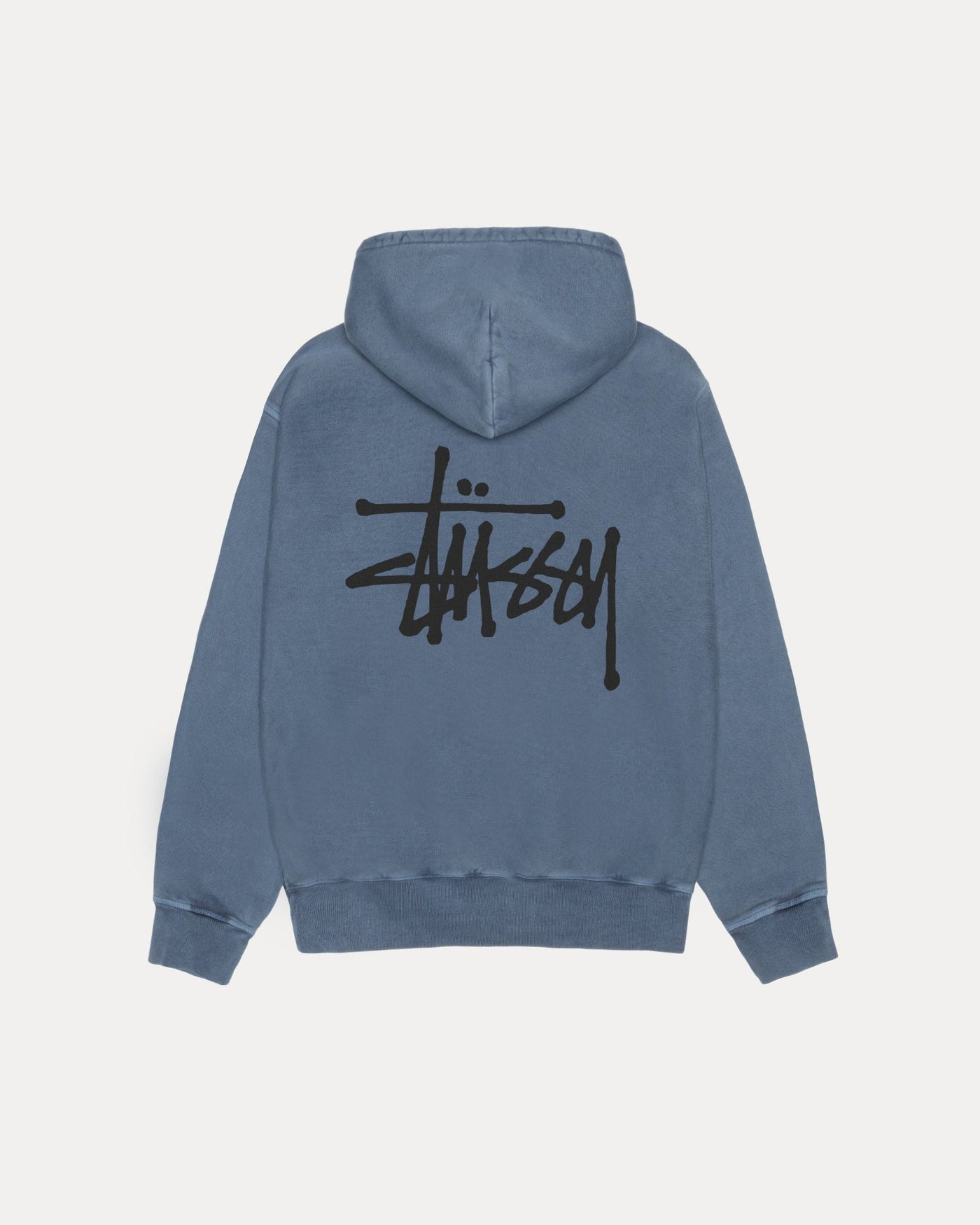 BASIC STÜSSY ZIP HOODIE PIGMENT DYED