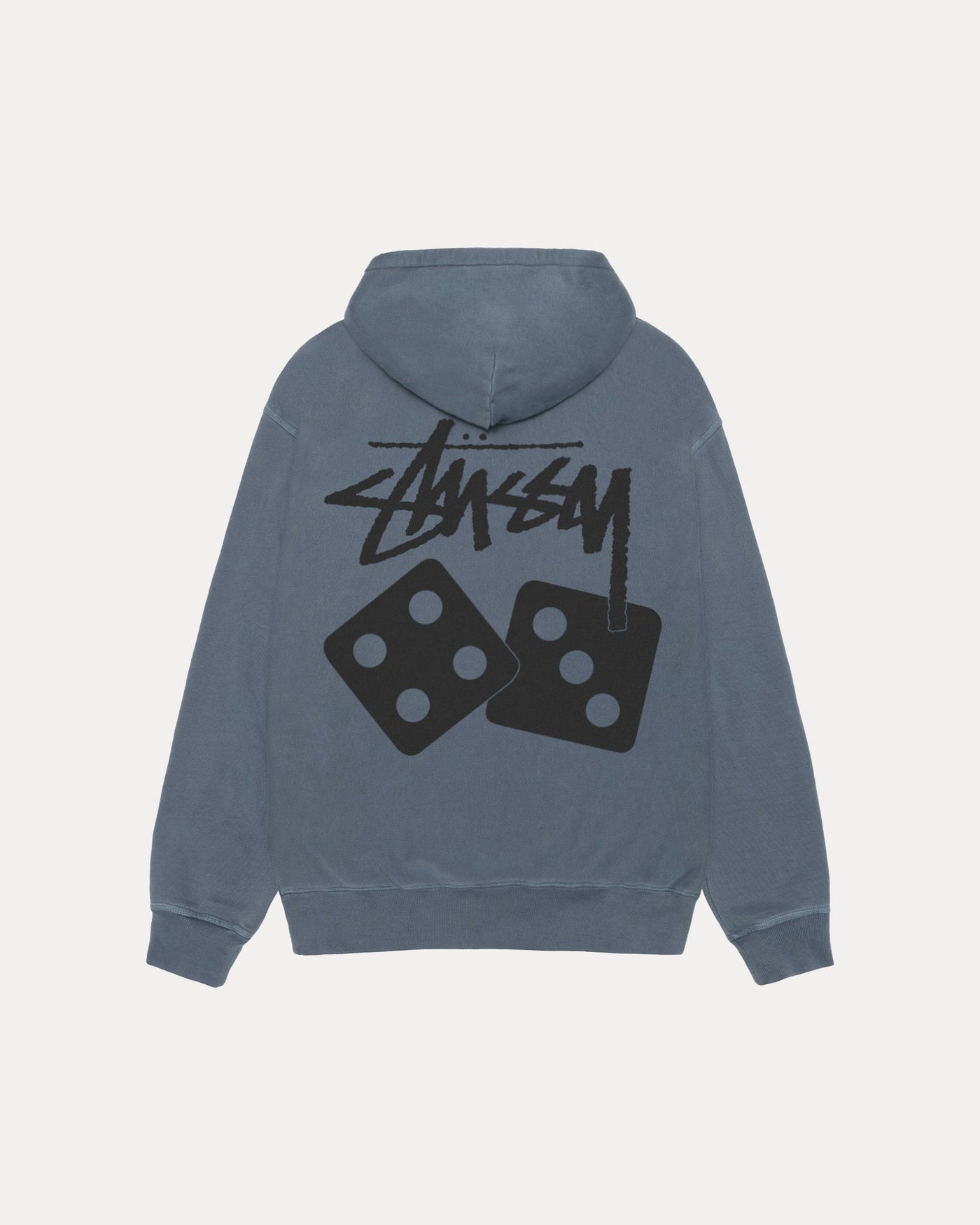 DICE ZIP HOODIE PIGMENT DYED