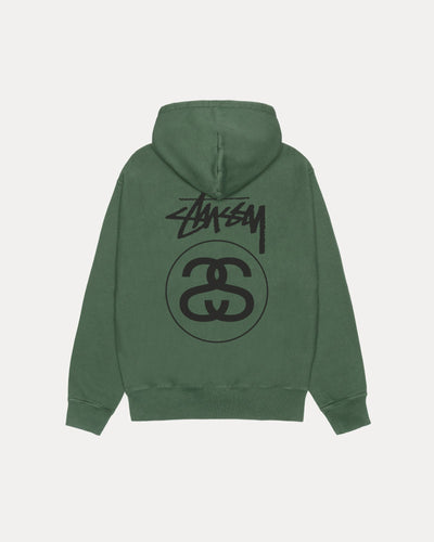 STOCK LINK ZIP HOODIE PIGMENT DYED