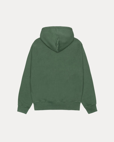 STÜSSY WEAR ZIP HOODIE PIGMENT DYED