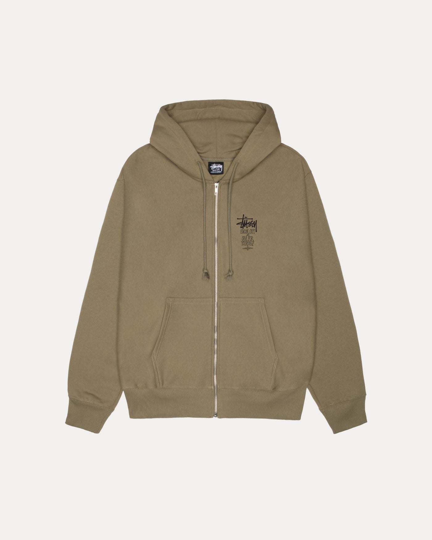 SWIM OUT ZIP HOODIE