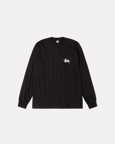 BASIC STÜSSY LS TEE PIGMENT DYED